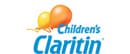 children's claritin logo with balloons